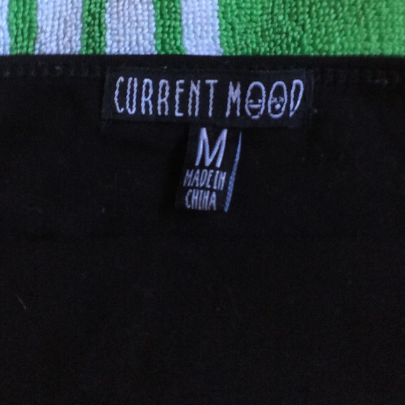 CURRENT MOOD size medium chain halter top crop top - Picture 13 of 14